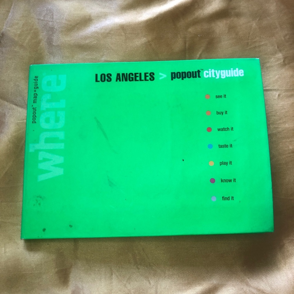 Los Angeles Pop out City Guide for Tourist